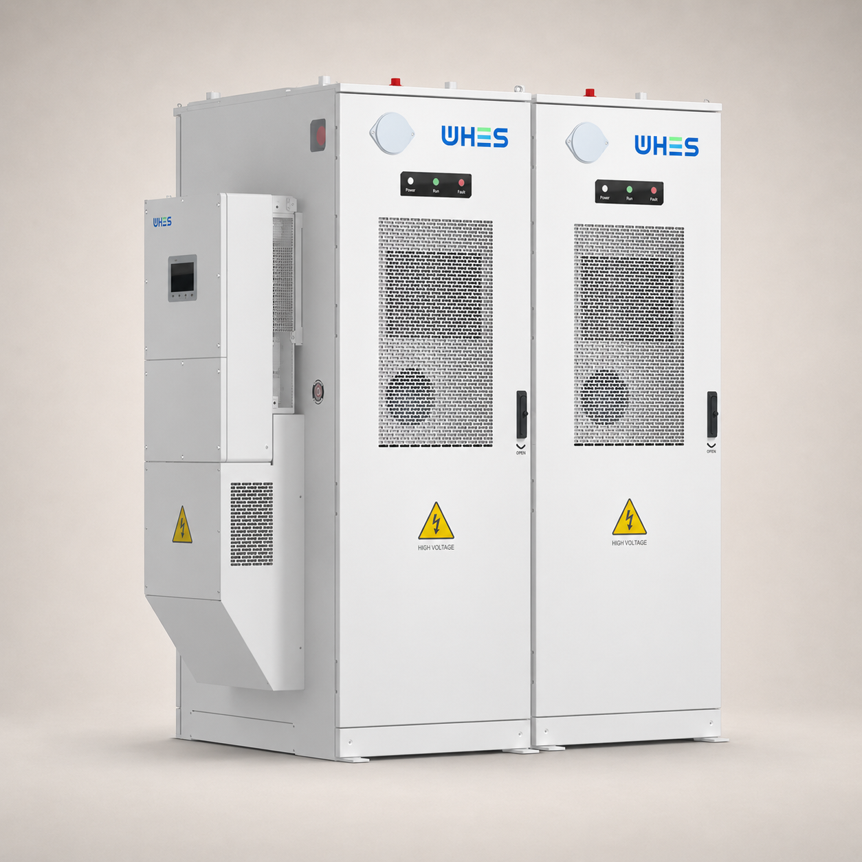 WHES PowerCore 30 kW / 200 kWh batterikabinett
